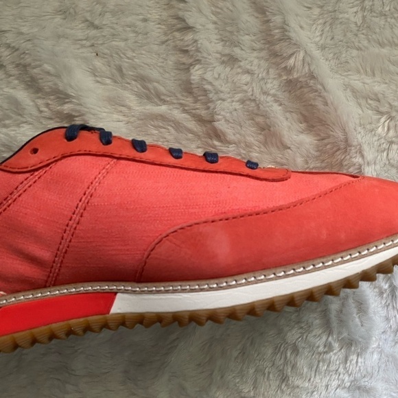 NEW mens Sperry PW Trainer Text Red size 11m - Picture 3 of 6